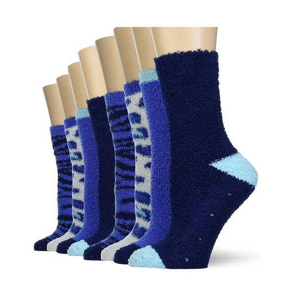 4-Pairs Amazon Essentials Women's Fuzzy Socks