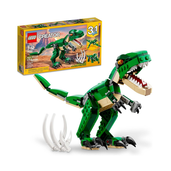 Lego Creator 3-in-1 31058 Build It Yourself Dinosaur Toy Set (174-Piece)