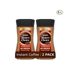 NESCAFÉ Taster’s Choice Instant Coffee, Light Medium Roast (2 Jars, 7 Oz Each)