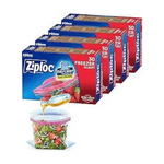 4-Pack Ziploc Freezer Quart Food Storage Bags (30 Count)