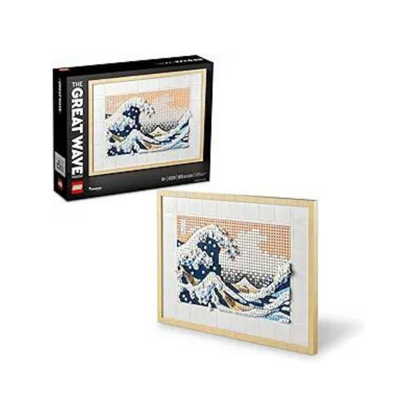 1810-Piece LEGO Art Hokusai – The Great Wave