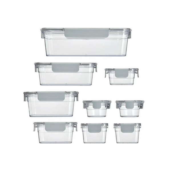 18-Piece Mainstays Tritan Food Storage Set