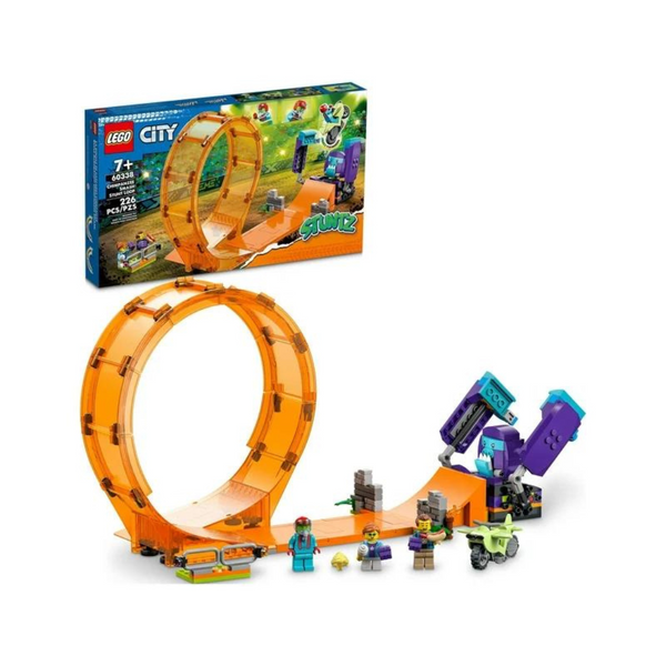 LEGO City Stuntz Smashing Chimpanzee Stunt Loop Toy Set