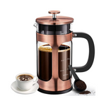 Bayka 304 Stainless Steel Coffee Press with 4 Level Filtration System