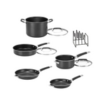 9-Piece Cuisinart SmartNest Nonstick Aluminum Set