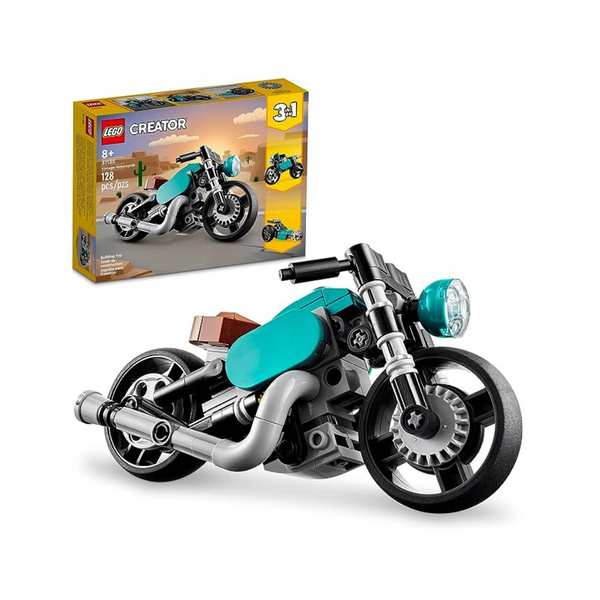 LEGO Creator 3 in 1 Vintage Motorcycle Set