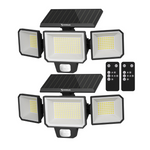 2-Pack Coosolux IP65 Waterproof LED Solar Motion Sensor Lights