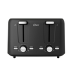 Oster 4-Slice Toaster with Bagel and Reheat Settings and Extra-Wide Slots