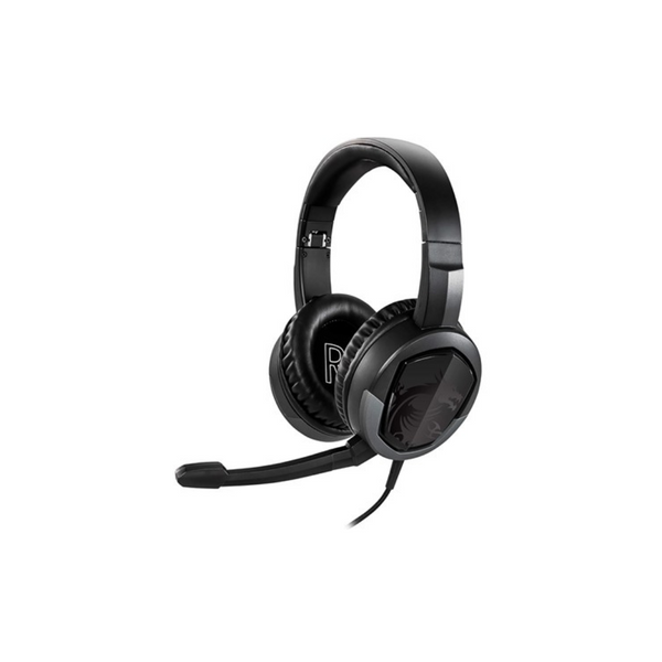 MSI Wired Gaming Headphones with Detachable Mic