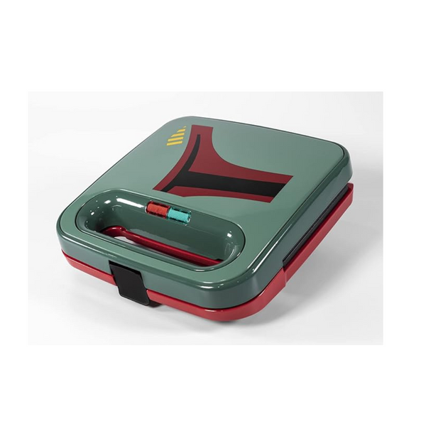 Uncanny Brands Star Wars Boba Fett Waffle Maker (9" x 9")