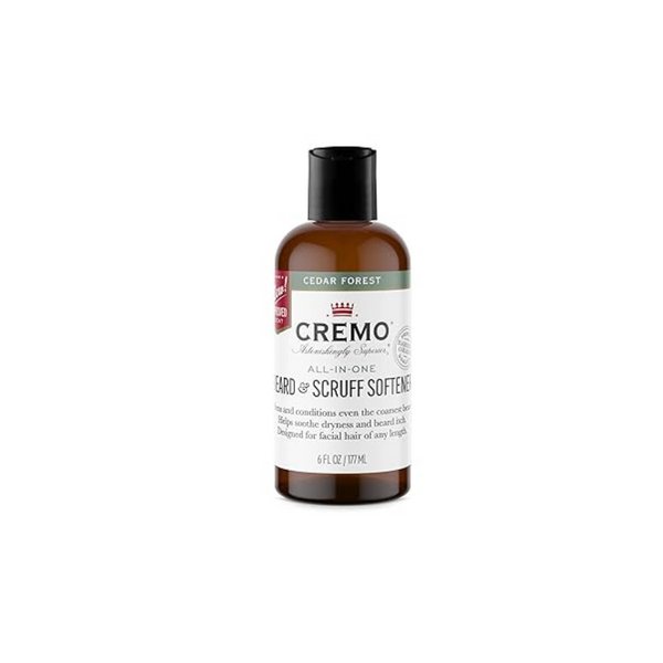 Cremo Cedar Forest Beard & Scruff Softener, 6 Fluid Ounce