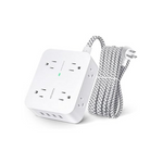 Hanycony 8 Widely Outlets with 4 USB Charging Ports Power Strip