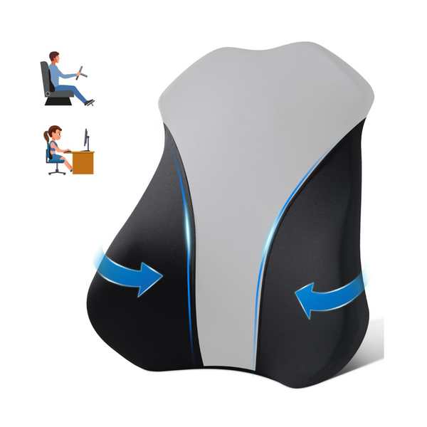 Firebrighting Memory Foam Back Support Pillow