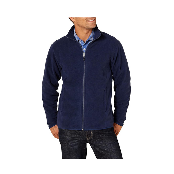 Amazon Essentials Men's Full-Zip Fleece Jacket (Available in Big & Tall)