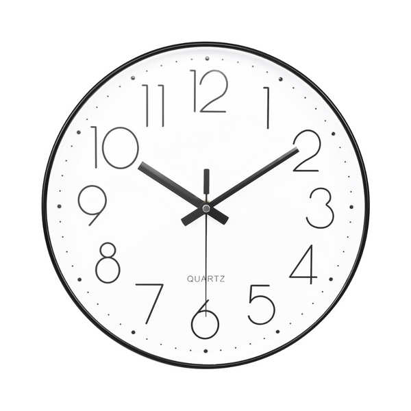 Silent Non-Ticking Modern Round Wall Clocks