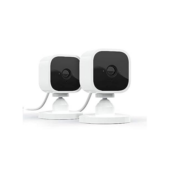 Blink Mini – Compact indoor plug-in smart security camera, 1080p HD video