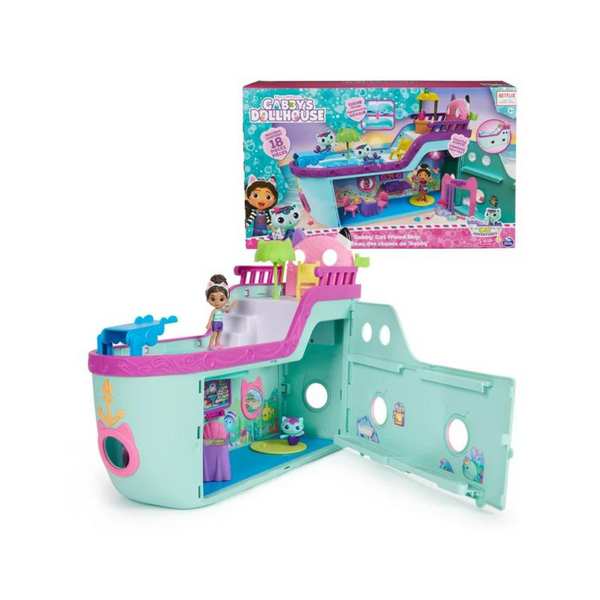 Gabby's Dollhouse Cruise Ship Doll Playset