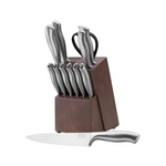 13-Piece Chicago Cutlery High Carbon Stainless Steel Knife Block Set