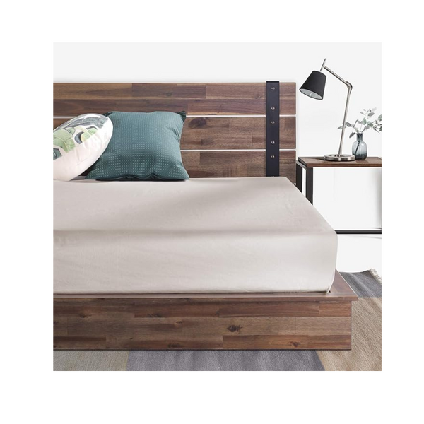 Zinus King Size Brock Metal And Wood Platform Bed Frame