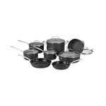 14-Piece Cuisinart Chef's Classic Nonstick Hard Anodized Cookware Set