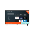 Onn 43" 4K Ultra HDR Smart LED Roku TV