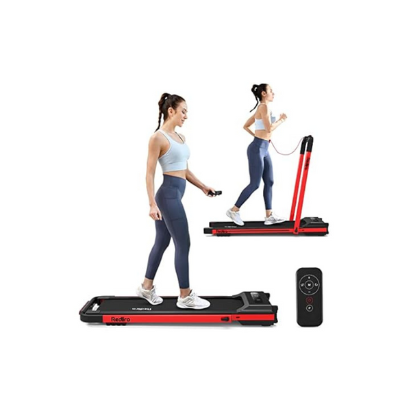 Redliro Under Desk 2 in 1 Motorized Portable Foldable Treadmill