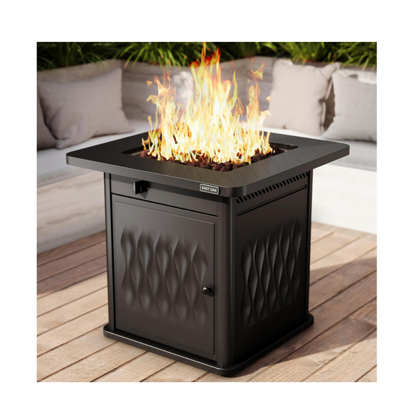 EAST OAK 28'' Propane Fire Pit Table, 50,000 BTU