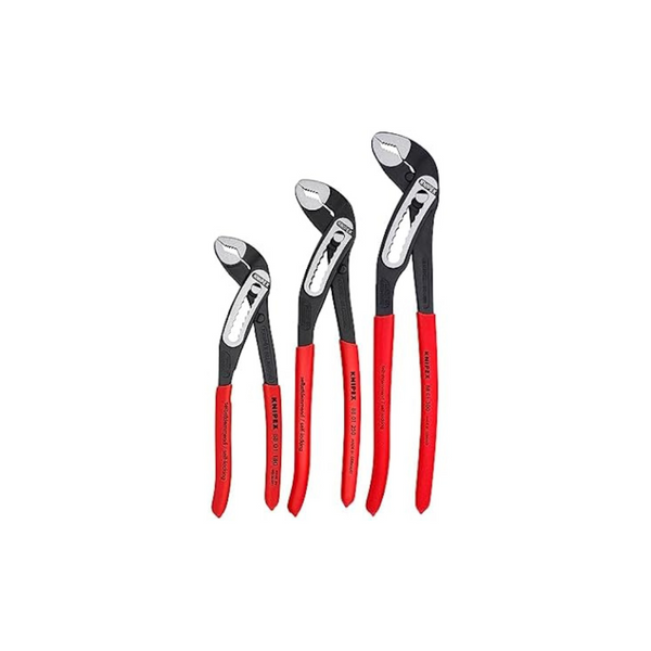 Knipex 3-Piece Alligator Pliers Set (7", 10", & 12")