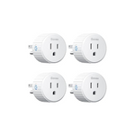 4-Pack Govee Mini WiFi Smart Plug Works with Alexa and Google Assistant