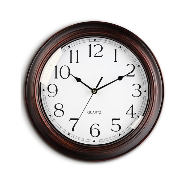 Silent Non-Ticking Vintage Retro Wall Clock