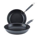 2-Piece Anolon Advanced Hard-Anodized Nonstick Skillet Set (10.25" & 12.75")