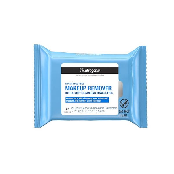 Neutrogena Fragrance-Free Makeup Remover Wipes (25 ct)