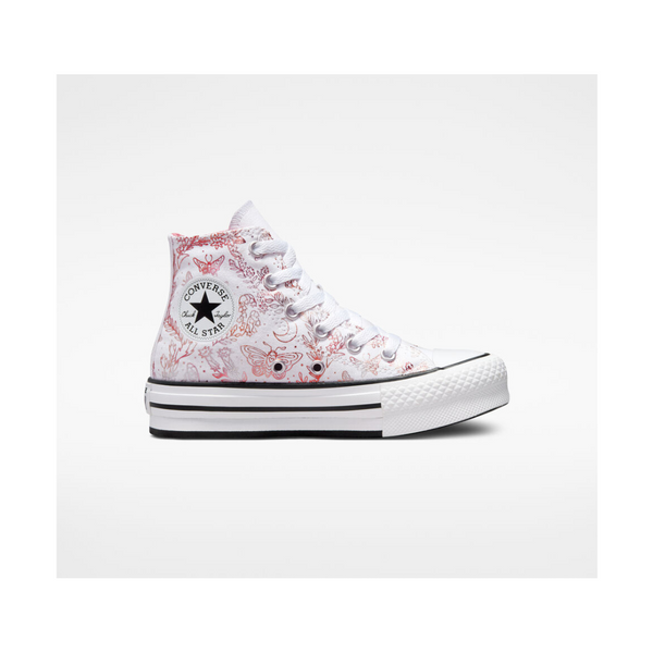 Converse Chuck Taylor All Star EVA Lift Platform Butterfly Shine Shoes