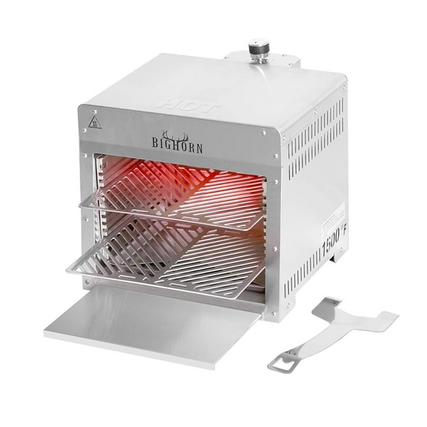 Big Horn Infrared Gar Broiler 1500 Degree Steak Grill