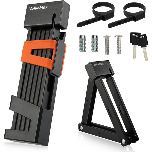 ValueMax Heavy Duty Anti Theft Folding Bike Lock