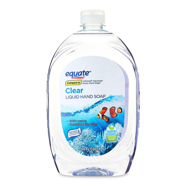 Equate Liquid Hand Soap 50oz. Refill Bottles (7 Scents)