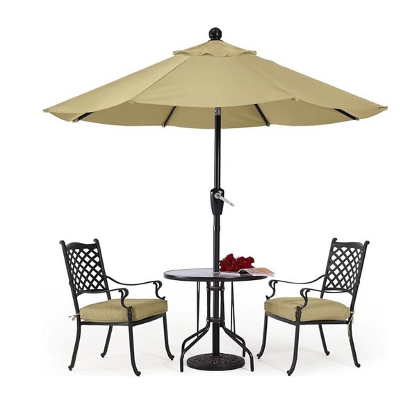 ABC Canopy 9FT Patio Umbrella with Push Button Tilt and Crank