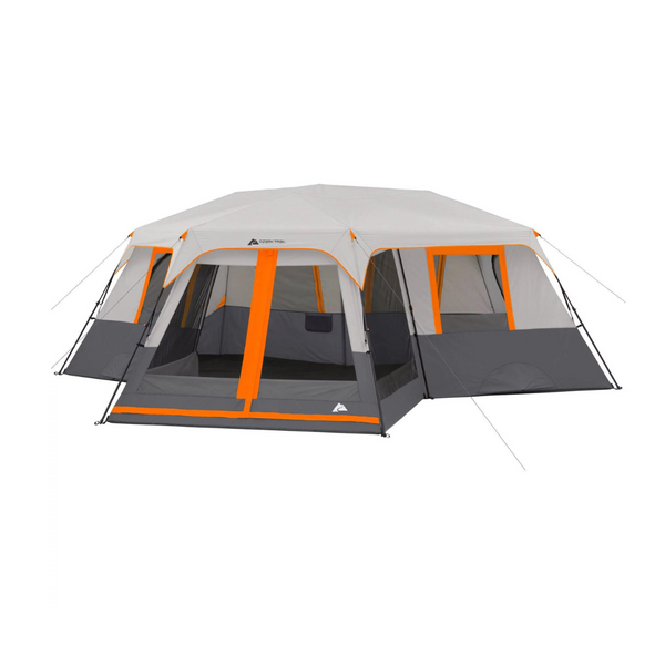 Ozark Trail 12-Person 3-Room Instant Cabin Tent with Screen Room