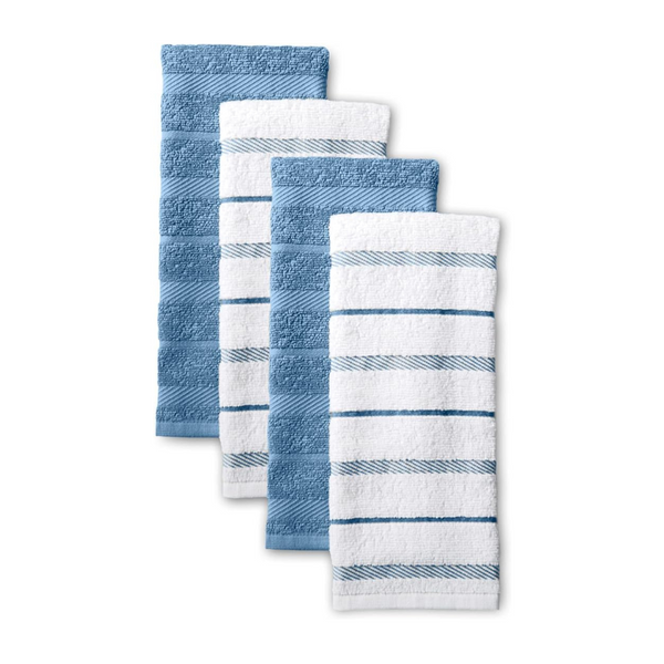 4-Pack KitchenAid 16" x 26" Albany Kitchen Towel Set