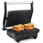 Elite Gourmet 2-In-1 Nonstick Panini Press & Indoor Grill