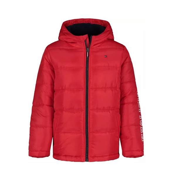 Tommy Hilfiger Toddler Boys Logo Hem Puffer Jacket