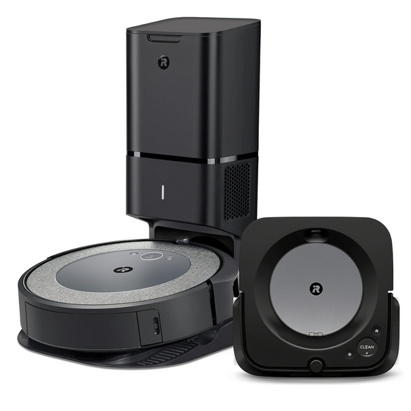 iRobot Roomba i3+ EVO Robot Vacuum and Braava Jet m6 Robot Mop Bundle