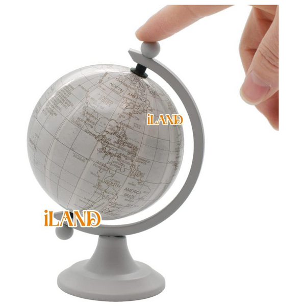 iLand Exquisite Mini Globe with Metal Stand