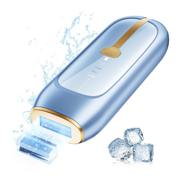 Lubex Painless Hair Removal Device with Sapphire Ice-Cooling