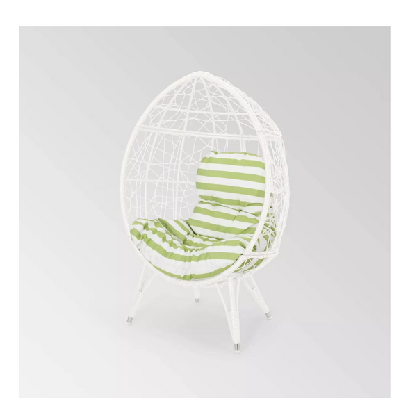 Christopher Knight Gianni Wicker Teardrop Chair