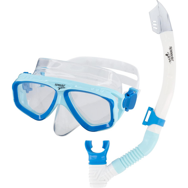 Speedo Unisex-Adult Adventure Swim Mask & Snorkel Set