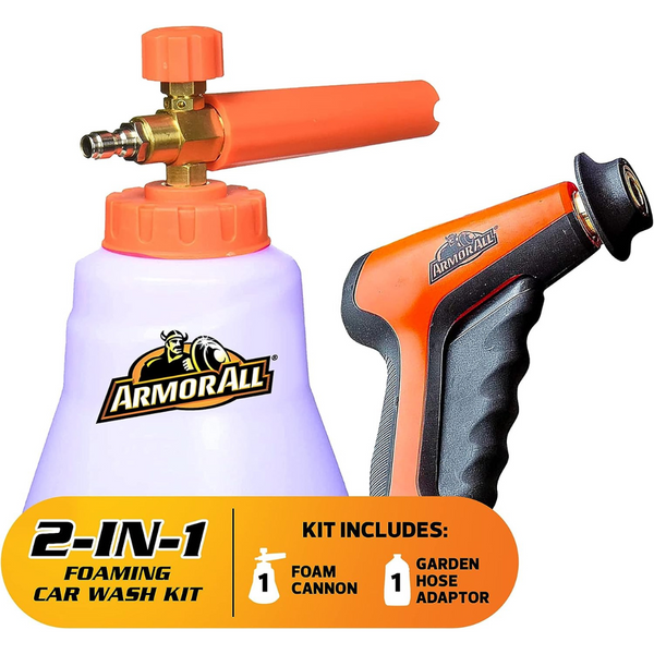 Armor All 2-in-1 Foam Cannon Car Cleaning Kit