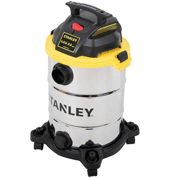 Stanley 8 Gallon Wet/Dry Stainless Vacuum