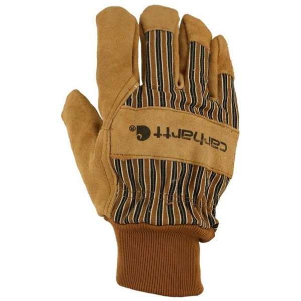 Carhartt Men's Insulated System 5 Suede Work Glove with Knit Cuff