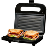 Ovente Electric Panini Press Grill with Nonstick Plates